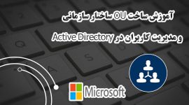 آموزش ساخت OU ساختار سازمانی و مدیریت کاربران در Active Directory