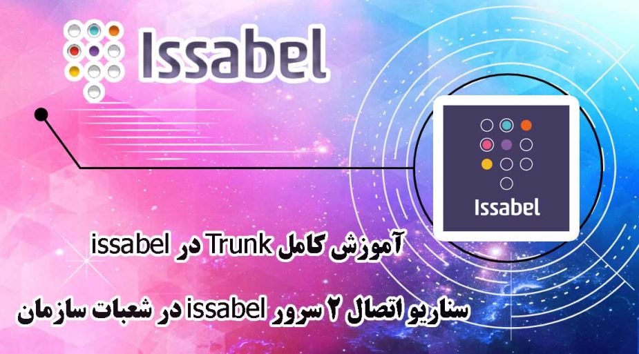 آموزش کامل Trunk در issabel - سناریو اتصال 2 سرور issabel در شعبات سازمان